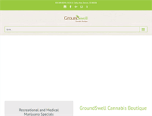 Tablet Screenshot of groundswelldenver.com